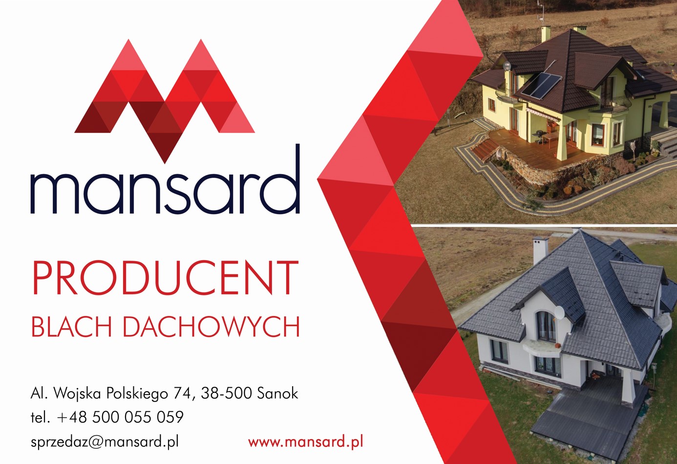 MANSARD-BIS Sp. z o.o. - blachodachówki SANOK blachodachówki SANOK